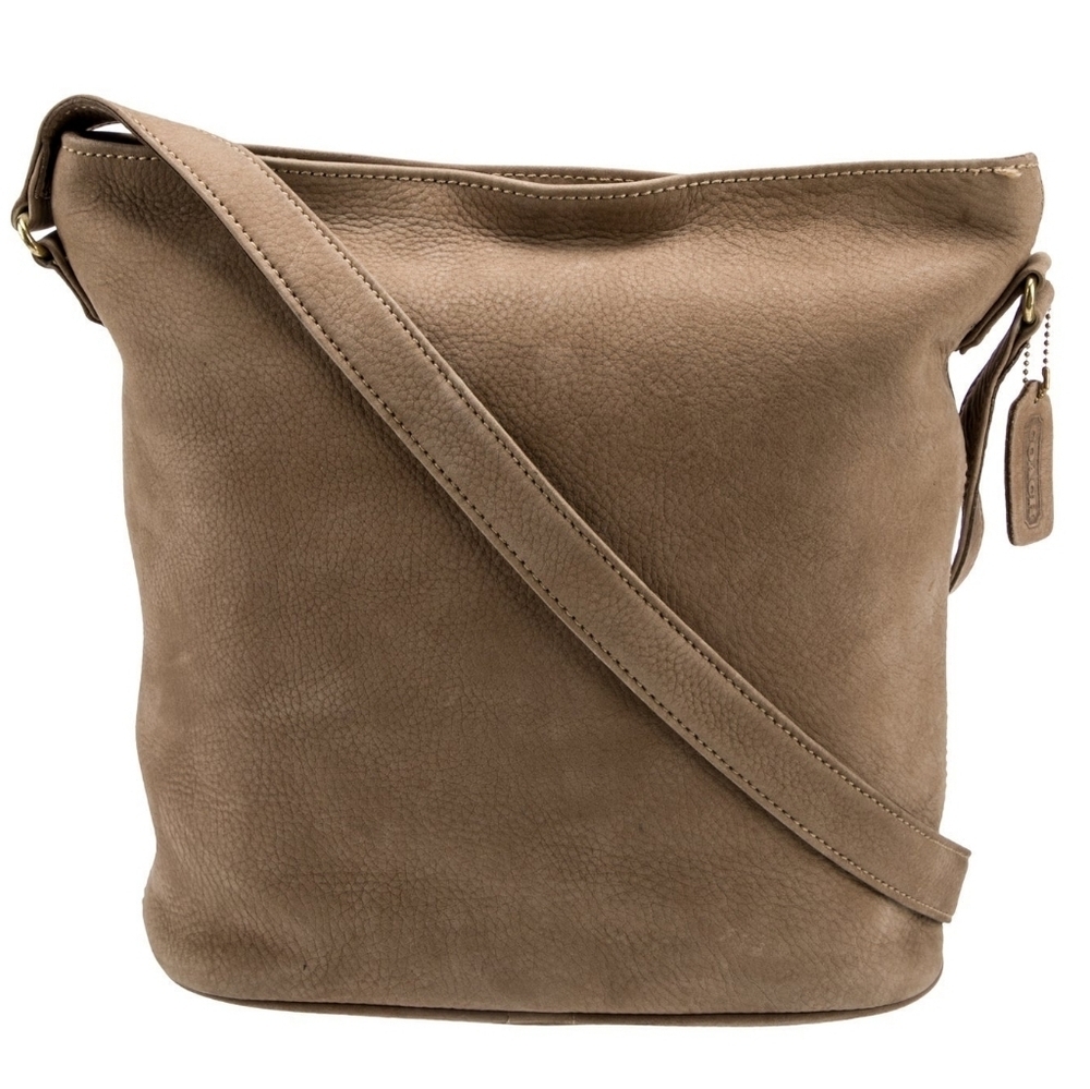 Vintage Coach Leather Bucket Bag